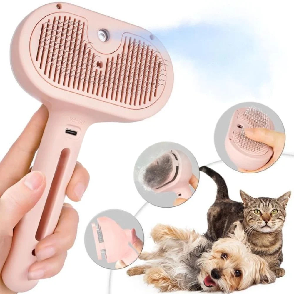 Brosse à Vapeur - Fini les poils partout !